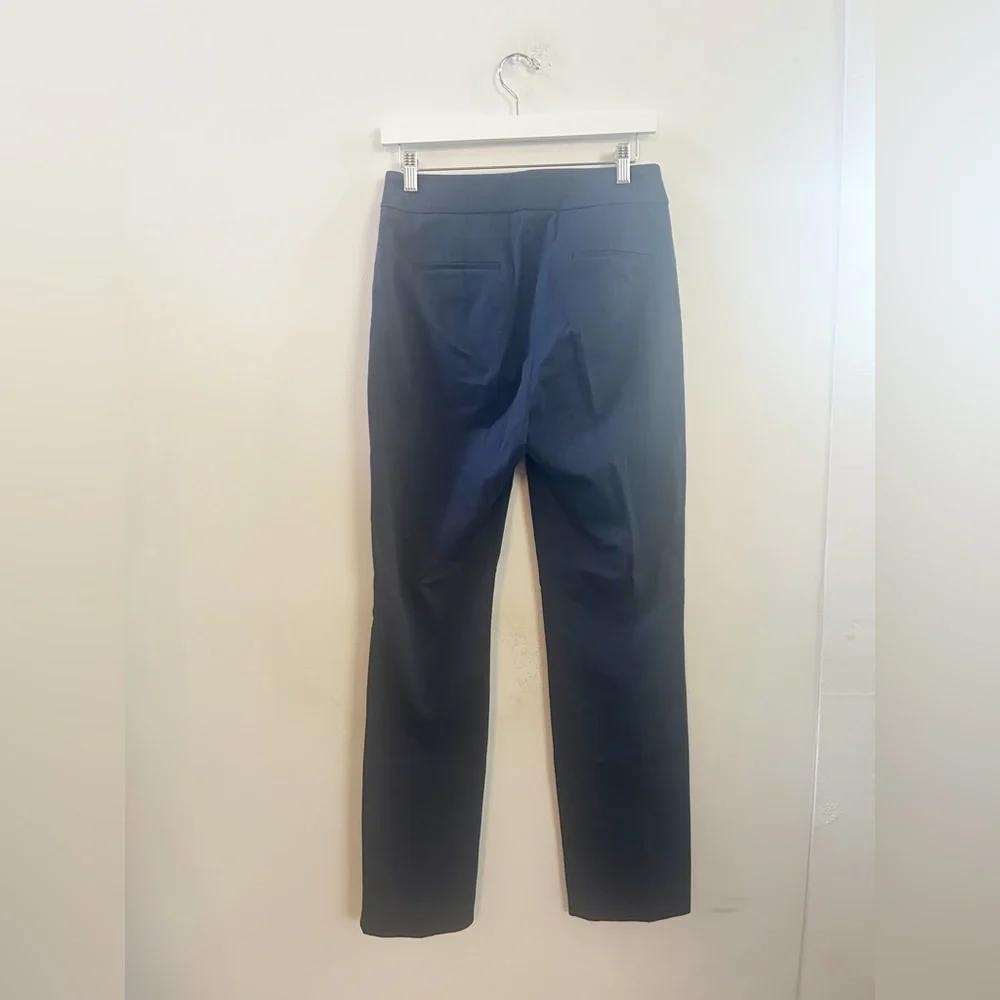 J.crew navy pleated trousers 6 tall‎
